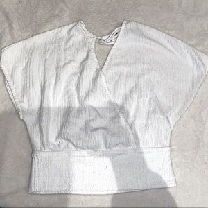 Dynamite White Blouse